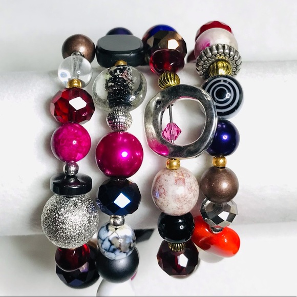 Handmade Bracelet with Vintage and Contemporary Elements (NB80-9H) - Picture 5 of 9